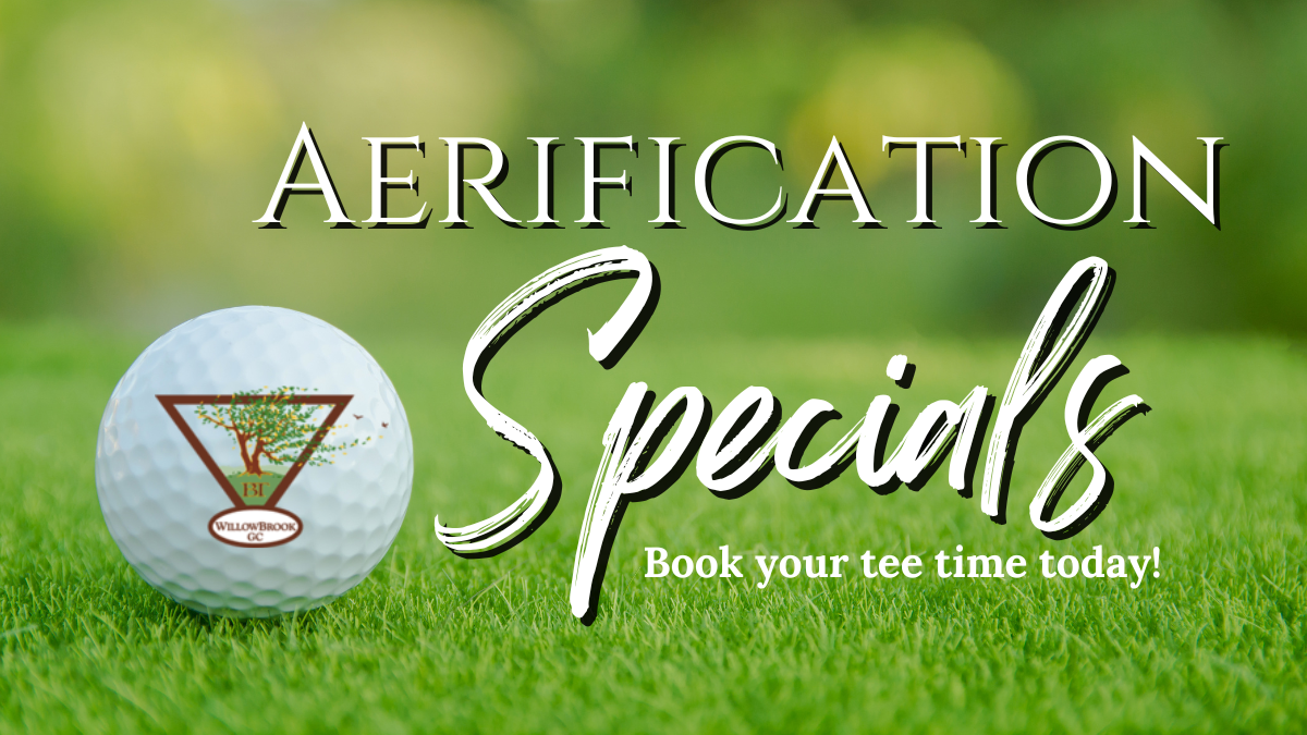 Aerification SPECIALS