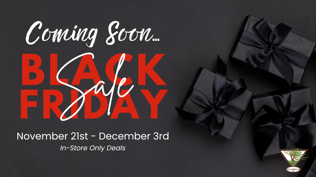 Black Friday Coming Soon…