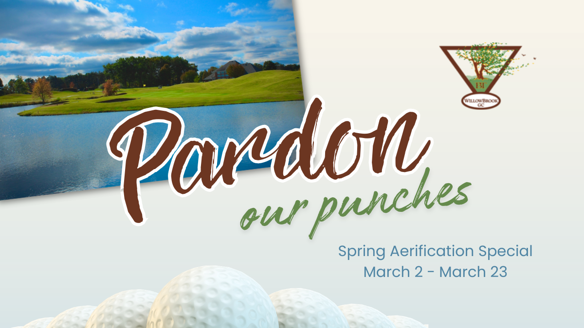 Spring Aerification Special